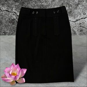 Grace Elements Black Pencil Skirt